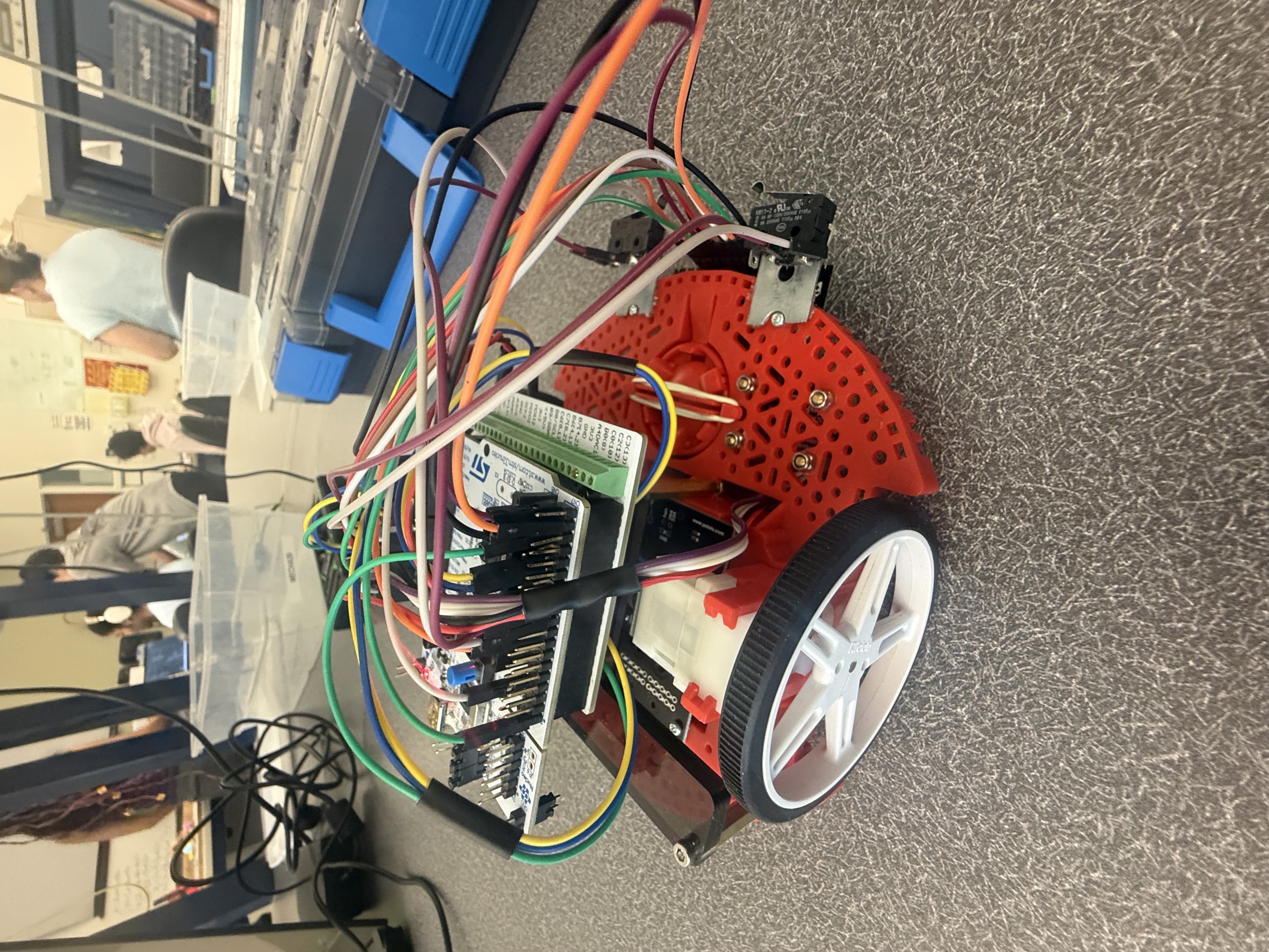 Additional robot hardware view